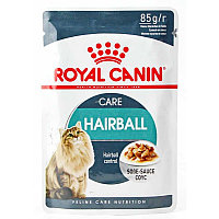 Корм ROYAL CANIN Hairball Care в соусе 85г аппетитные кусочки для взрослых кошек
