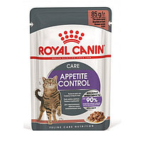 Корм ROYAL CANIN Sterilised Appetite Control 85г в соусе для взрослых стерилизованнных кошек, склонны