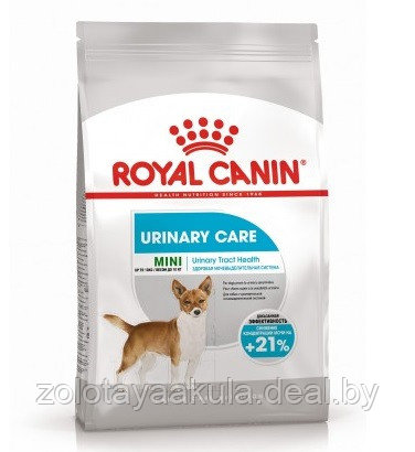 Корм ROYAL CANIN Mini Urinary Care 3кг для взрослых и стареющих собак мелких пород для профилактики - фото 1 - id-p202259030