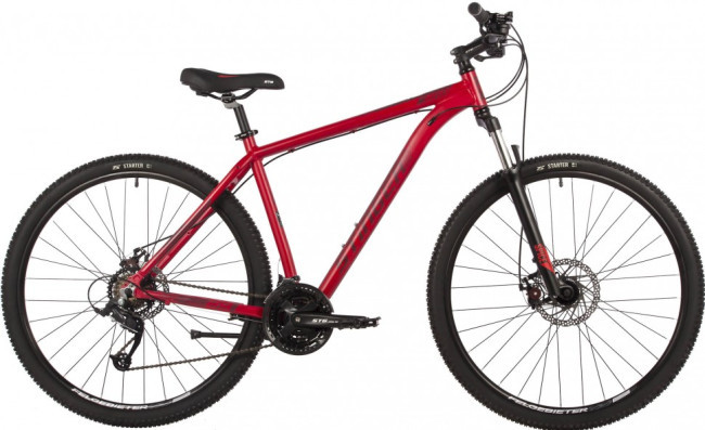 Велосипед Stinger Element Evo Se 27.5 Красный - фото 1 - id-p201983828