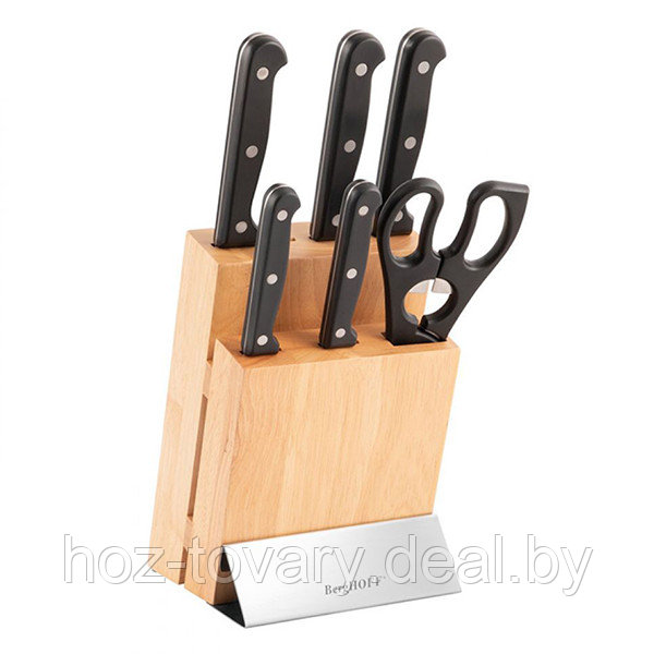 Набор ножей BergHOFF Quadra Duo 7 предметов на новой колоде арт. 1307030 - фото 2 - id-p202261403