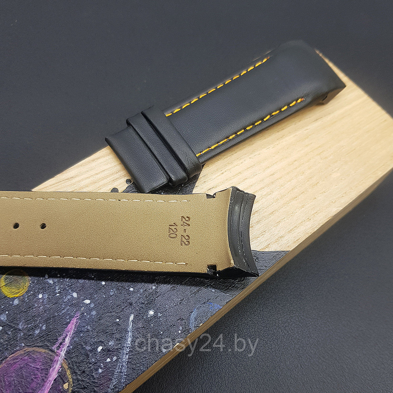 РЕМЕШОК КОЖАНЫЙ ДЛЯ ЧАСОВ TISSOT COUTURIER 23 ММ АРТИКУЛ CRW508-23-20