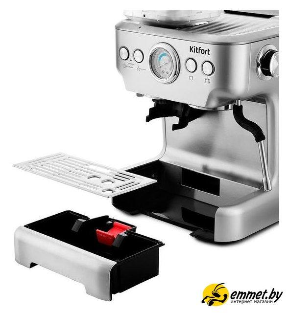 Рожковая кофеварка Kitfort KT-755 - фото 3 - id-p202266802