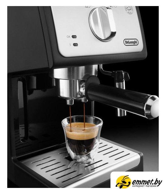 Рожковая кофеварка DeLonghi Active Line ECP 33.21.BK - фото 3 - id-p202266440