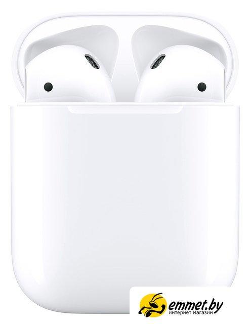 Наушники Apple AirPods 2 в зарядном футляре - фото 2 - id-p202264542