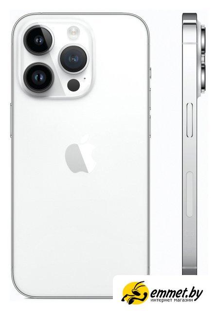 Смартфон Apple iPhone 14 Pro 128GB (серебристый) - фото 2 - id-p202264644