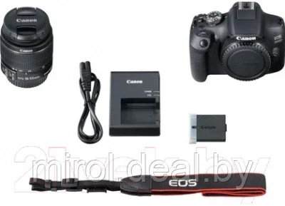 Зеркальный фотоаппарат Canon EOS 2000D Kit EF-S 18-55mm III / 2728C002AA - фото 9 - id-p202291547