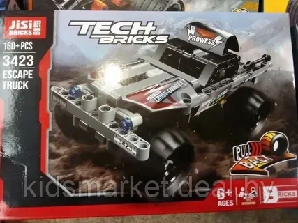 Конструктор Decool 3423 "Машина для побега", 160 деталей, аналог Lego Technik 42090 - фото 1 - id-p202389511