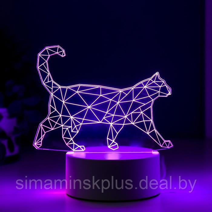 Светильник "Кот стоя" LED RGB от сети - фото 5 - id-p202413241