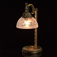 Настольная лампа "Афродита" 1x60W Е27 античная бронза 17x22x38см
