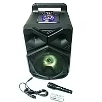 Акустическая система BT Speaker ZQS-1778 с проводным микрофоном и пультом ДУ