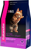 Eukanuba Корм Eukanuba CAT Kitten Chicken 2кг для котят, беременных и кормящих кошек