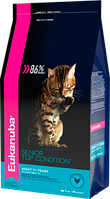 Eukanuba Корм Eukanuba CAT Senior Top Condition 0,4кг для котов старше 7 лет с курицей