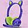 Наушники Cat Ear AKZ-020 проводные ("кошачьи ушки") LED подсветка с микрофоном  Цвет : есть выбор, фото 5