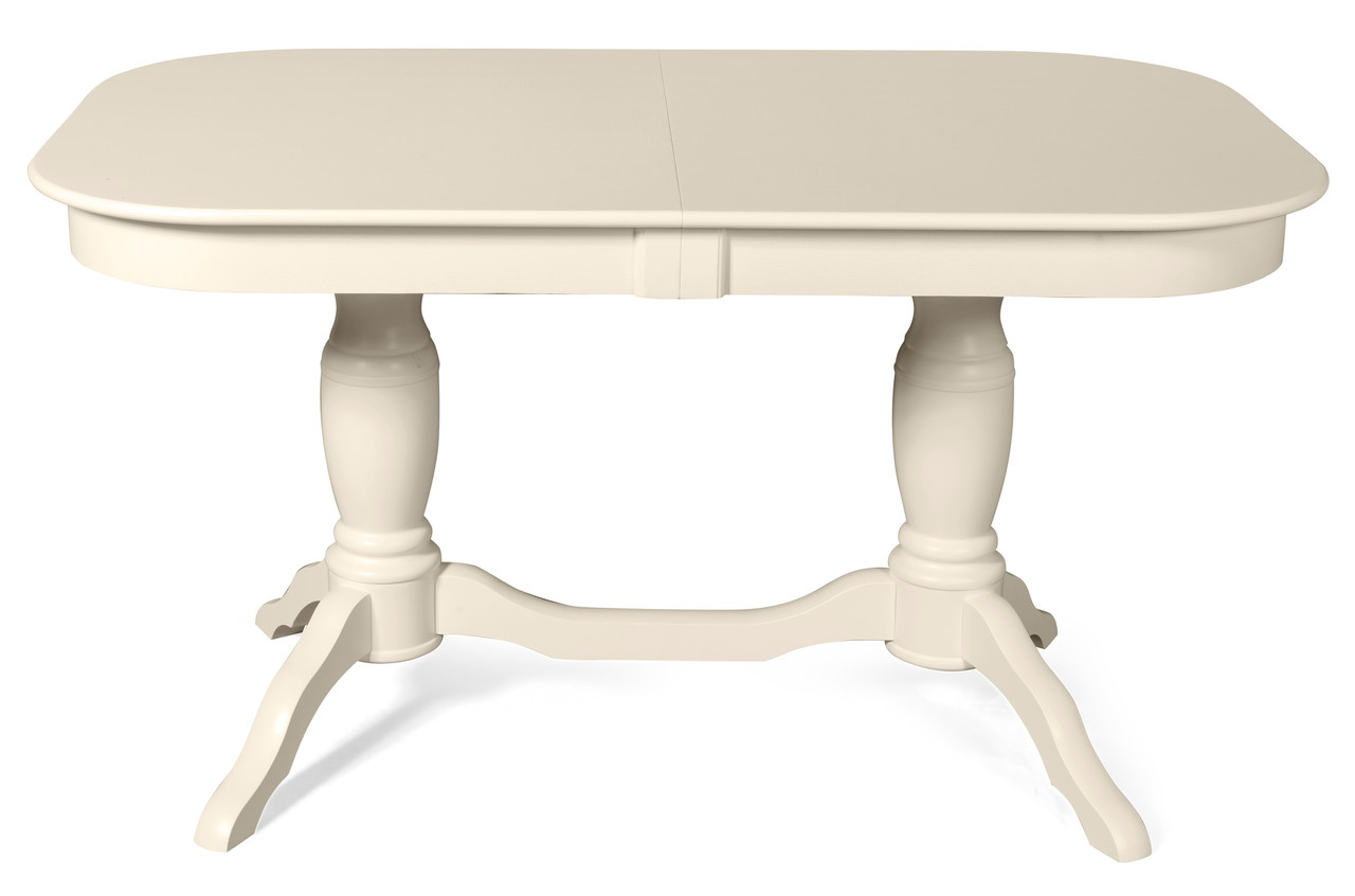 Стол обеденный "Арго" раздвижной Мебель-Класс Cream White