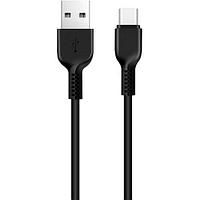 USB кабель Hoco X20 Flash Type-C для зарядки и синхронизации, длина 2,0 метра (Черный)