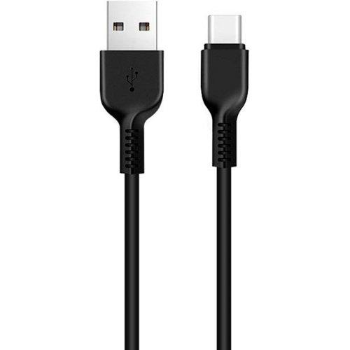USB кабель Hoco X20 Flash Type-C для зарядки и синхронизации, длина 2,0 метра (Черный) - фото 1 - id-p202422451