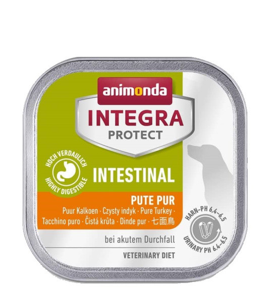 Влажный корм для собак Animonda INTEGRA Protect Intestinal при диарее (индейка) 150 гр - фото 1 - id-p120148815