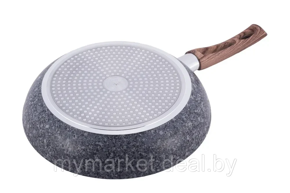 Сковорода алюминиевая 26 см с гранитным покрытием Kamille 4162 - фото 5 - id-p202437025