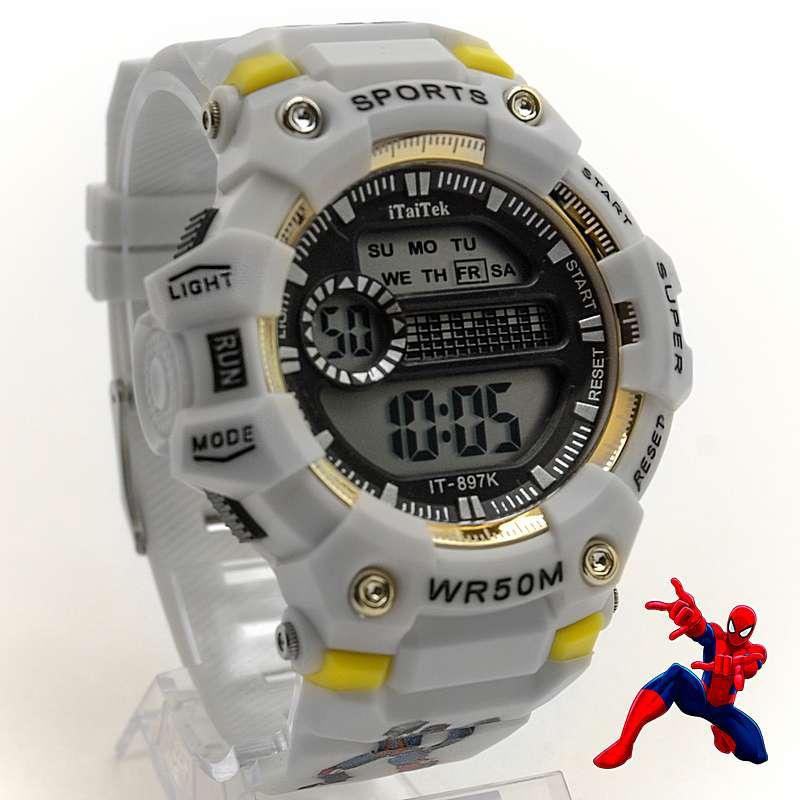 Детские электронные часы Человек-Паук IT897K 4 цвета! - фото 5 - id-p202437165