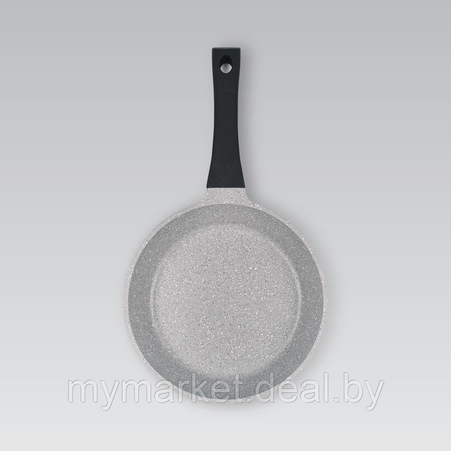 Сковорода классическая, 24 см, антипригарное гранитное покрытие Maestro Granite MR-4024 - фото 4 - id-p202437081