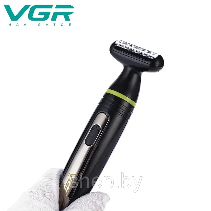 Машинка для стрижки волос VGR V-016 3 в 1 / Триммер для бровей / Триммер для бороды / Триммер для носа - фото 3 - id-p202437314