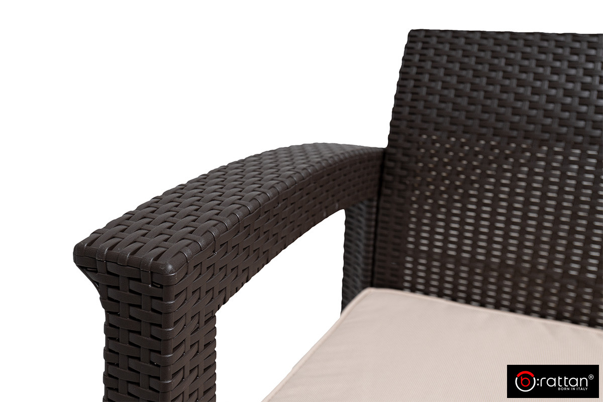 Комплект мебели Rattan Comfort 5, цвет венге - фото 6 - id-p202437333