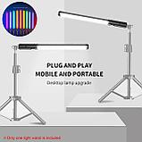 Световая палка RGB Light Stick  Premium / Светодиодная лампа для фото и видео, для блогеров с чехлом, фото 8