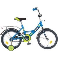 Детский велосипед Novatrack Urban 16 (синий)