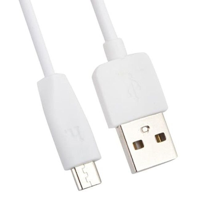 USB кабель Hoco X1 Rapid microUSB, длина 2 метра (Белый) - фото 2 - id-p202437659