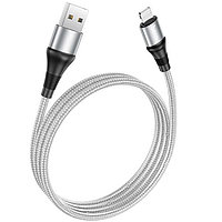 USB кабель Hoco X50 Excellent Lightning, длина 1,0 метр (Серый)