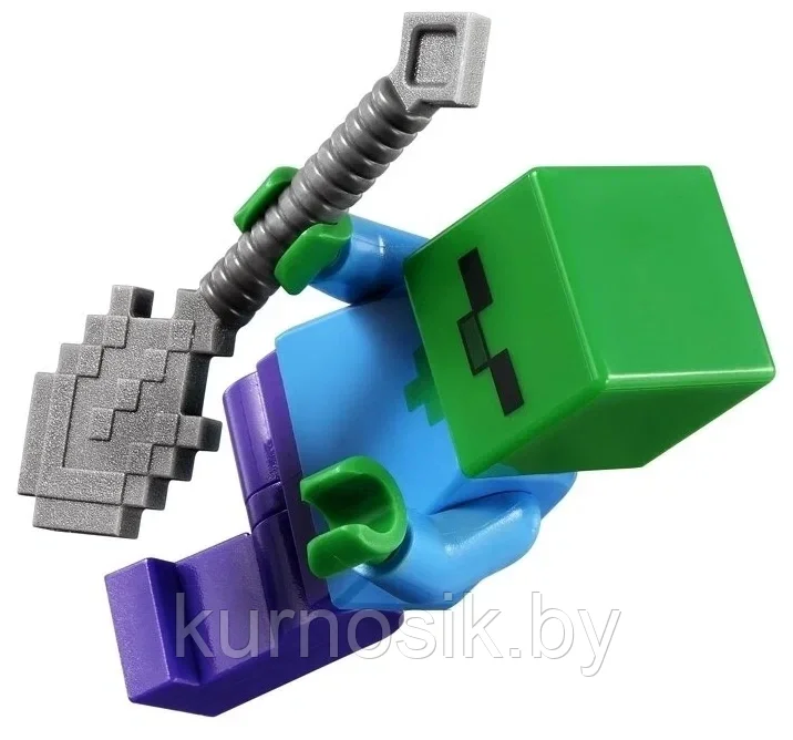 Конструктор 1017 KSZ Minecraft Заброшенная шахта, 248 деталей - фото 5 - id-p202444295