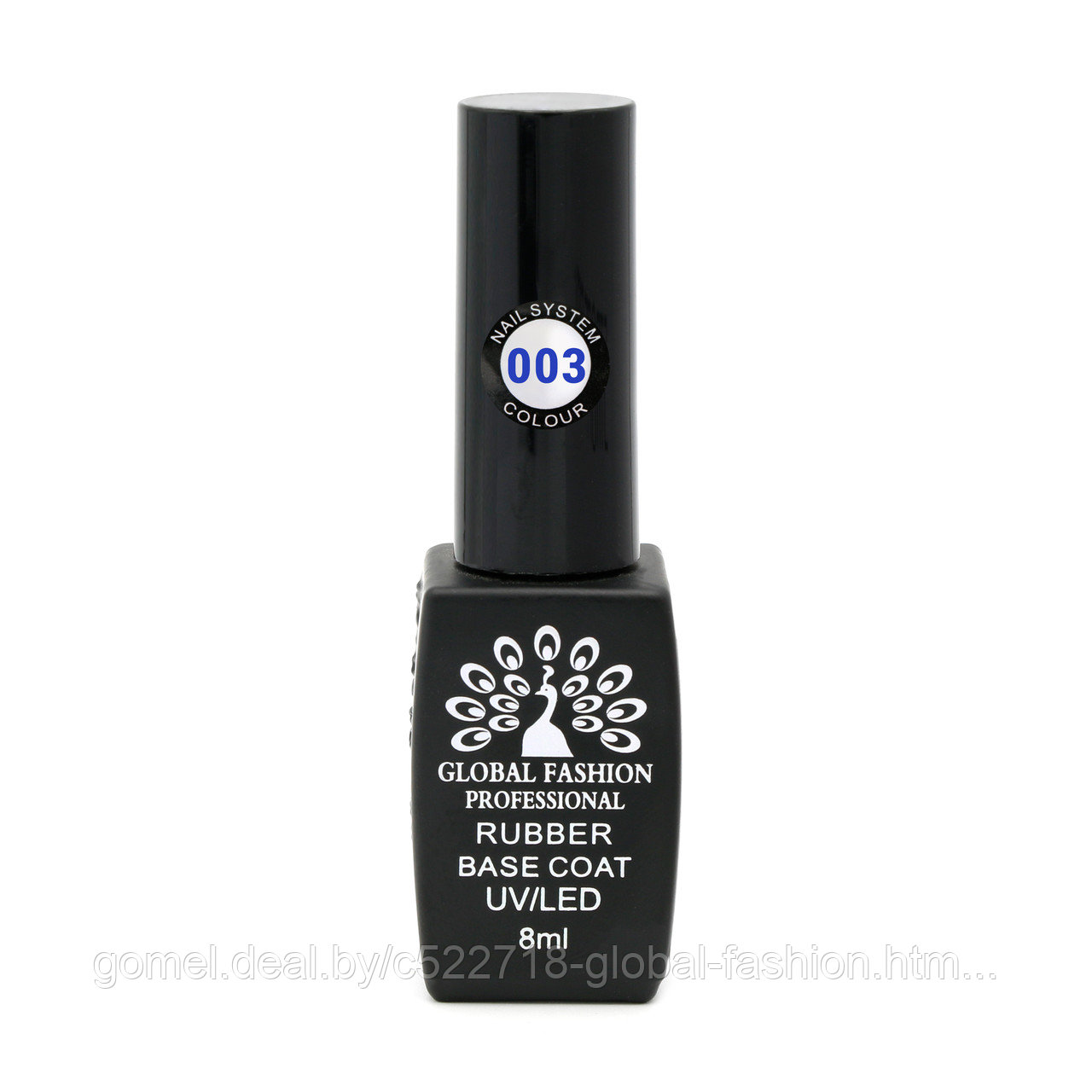 Каучуковая база для гель лака френч, Rubber Base Coat French, 8 мл., Global Fashion 03 - фото 4 - id-p151089947