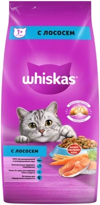 Корм для кошек Whiskas Вкусные подушечки с нежным паштетом с лососем - фото 1 - id-p202464493