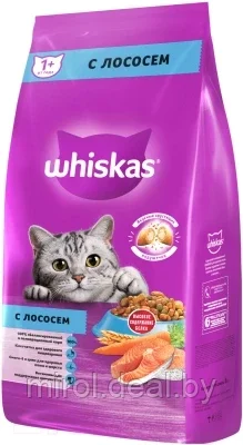 Корм для кошек Whiskas Вкусные подушечки с нежным паштетом с лососем - фото 3 - id-p202464493