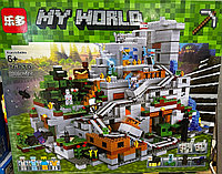 76010 Конструктор My World "Пещера в горах" Minecraft, 2688 деталей