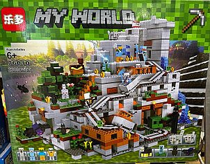 76010 Конструктор My World "Пещера в горах" Minecraft, 2688 деталей
