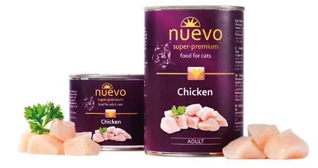 Консервы для кошек NUEVO Cat Chicken (курица) 200 гр (95104) - фото 1 - id-p202473235