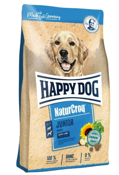 Сухой корм для щенков HAPPY DOG NaturCroq Junior 15 кг (60669) - фото 1 - id-p202473284