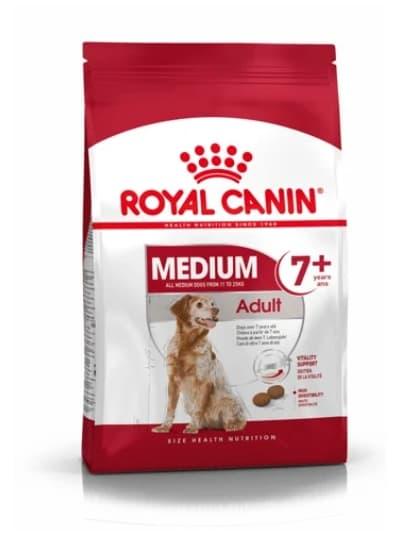 Сухой корм для собак Royal Canin Medium Adult 7+ 4 кг - фото 1 - id-p202473364