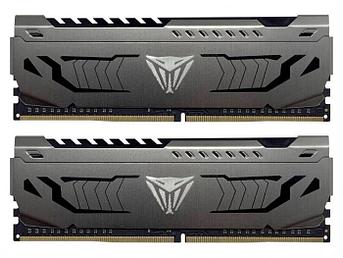 Модуль памяти Patriot Memory Viper Steel DDR4 DIMM PC-32000 4000MHz CL16 - 16Gb Kit (2x8Gb) PVS416G400C6K