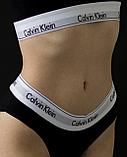 Комплект женского спортивного белья 3в1 Calvin Klein чёрный / Комплект "ТРОЙКА", фото 2