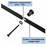 Амбарный механизм для двух встречных дверей 76.01 DBL, фото 6