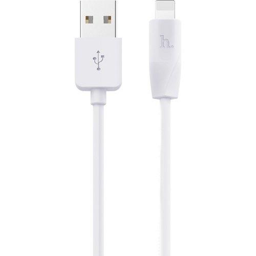 USB кабель Hoco X1 Lightning для зарядки и синхронизации, длина 1,0 метр (Белый) - фото 1 - id-p202474158