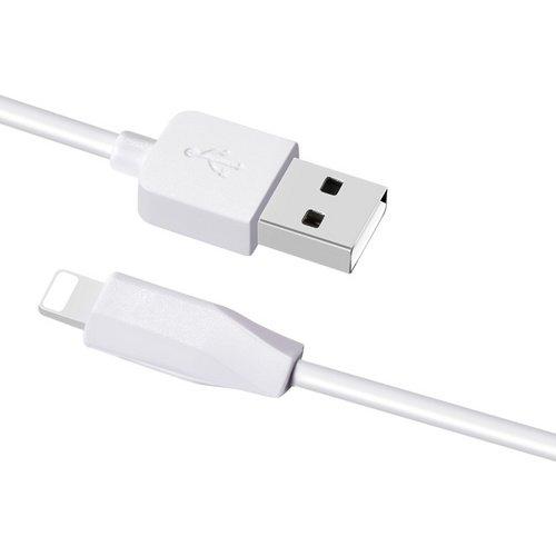 USB кабель Hoco X1 Lightning для зарядки и синхронизации, длина 1,0 метр (Белый) - фото 2 - id-p202474158
