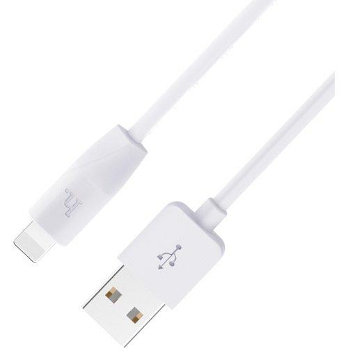 USB кабель Hoco X1 Lightning для зарядки и синхронизации, длина 1,0 метр (Белый) - фото 3 - id-p202474158