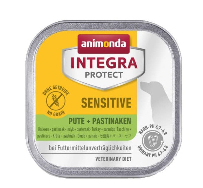 Влажный корм для собак Animonda INTEGRA Protect Sensetive при аллергии (индейка и пастернак) 150 гр - фото 1 - id-p182574758