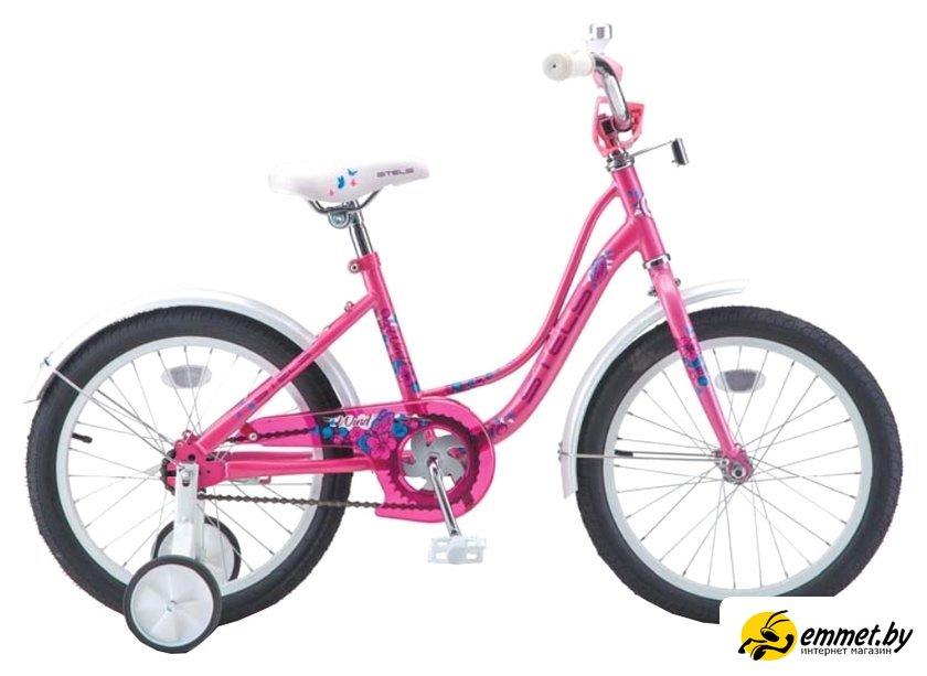 Детский велосипед Stels Wind 18 Z020 (розовый, 2019) - фото 1 - id-p202474265