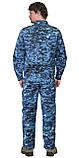 Костюм "СИРИУС-Блокпост" куртка, брюки (тк.кроун-принт) КМФ Цифра синяя, фото 2