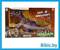 Динозавр музыкальный 666-19А, свет, музыка, игрушка для детей
